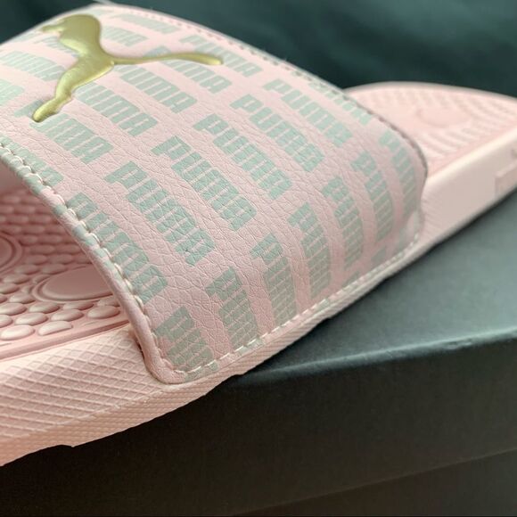 Puma Cool Cat Echo Logo Women’s Slides - Picture 7 of 9